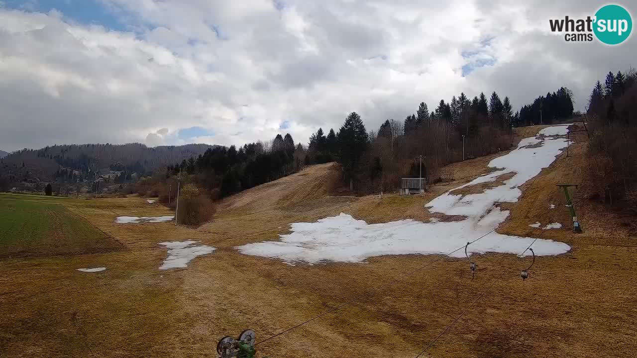 Webcam Smučišče Senožeta – Stazione sciistica a Srednja Vas vicino Bohinj