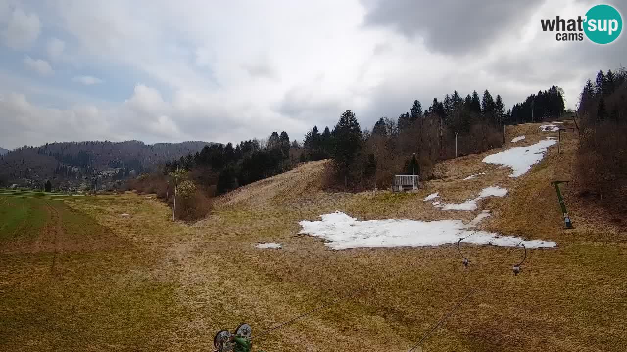 Web kamera Smučišče Senožeta – Skijalište u Srednjoj Vasi kod Bohinja