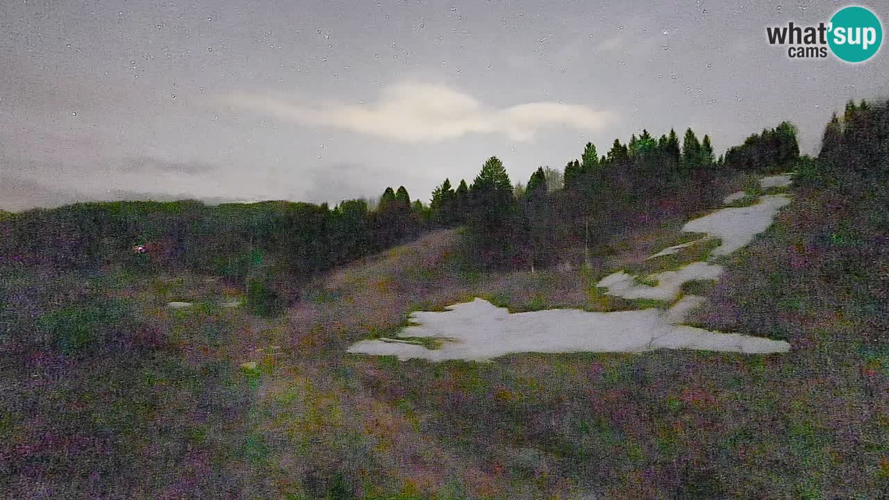 Webcam Smučišče Senožeta – Station de ski à Srednja Vas près de Bohinj