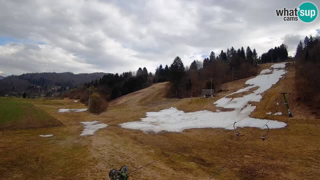Webcam Smučišče Senožeta – Ski Resort Live View near Bohinj