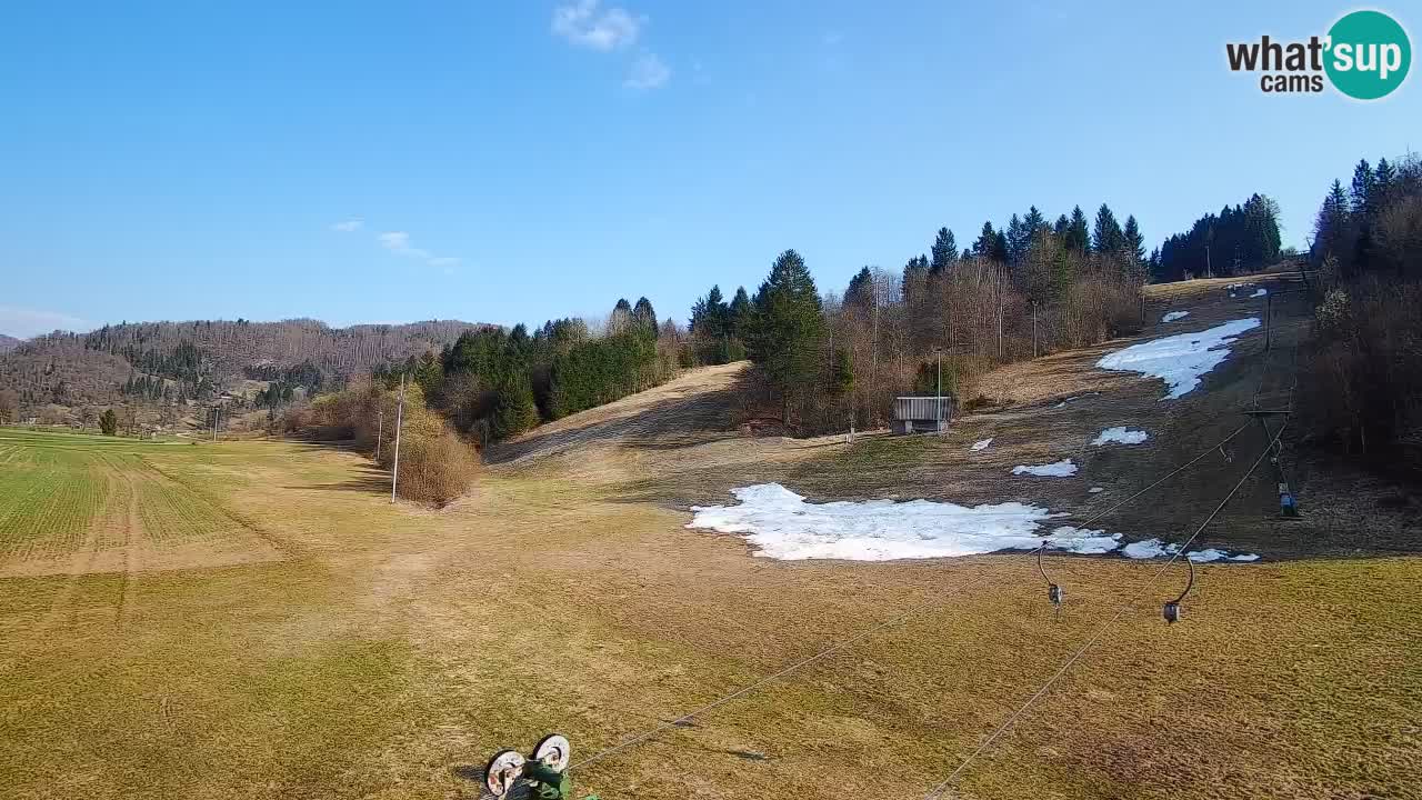 Web kamera Smučišče Senožeta – Skijalište u Srednjoj Vasi kod Bohinja