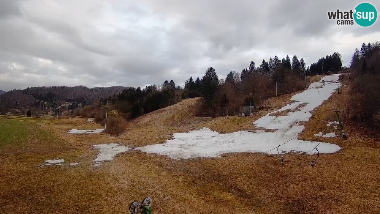 Webcam Smučišče Senožeta – Ski Resort Live View near Bohinj
