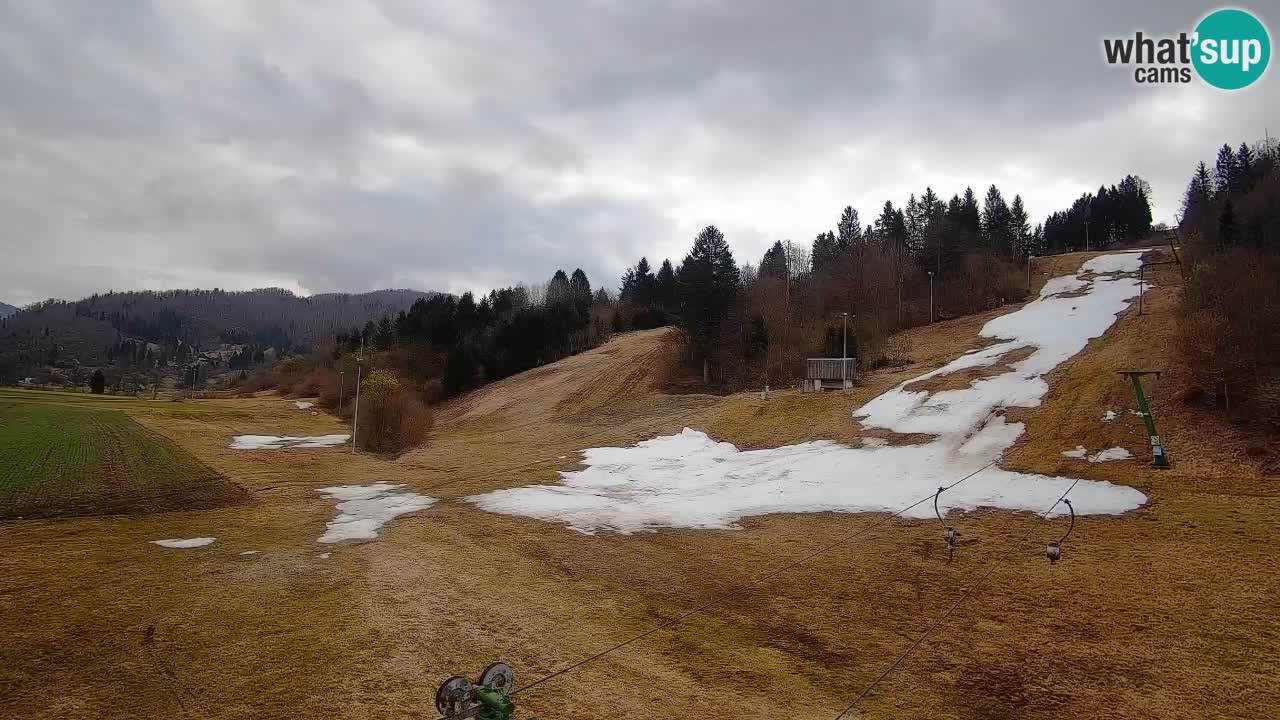Webcam Smučišče Senožeta – Stazione sciistica a Srednja Vas vicino Bohinj