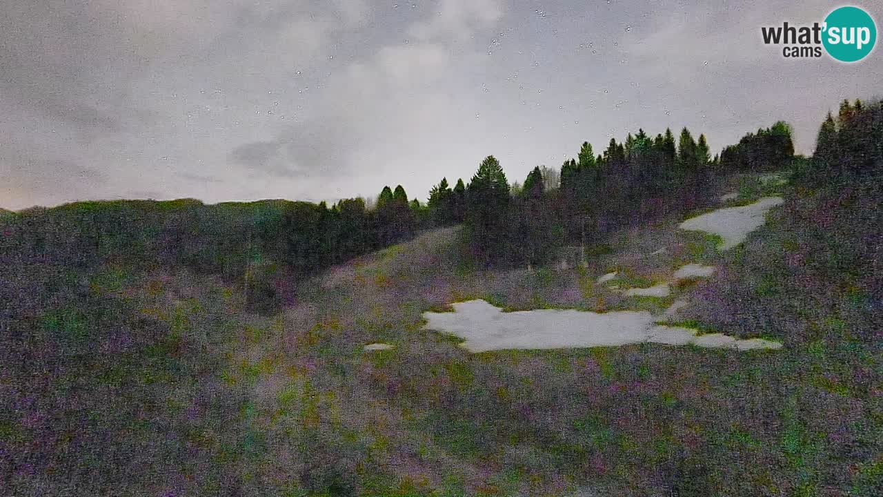 Webcam Smučišče Senožeta – Station de ski à Srednja Vas près de Bohinj