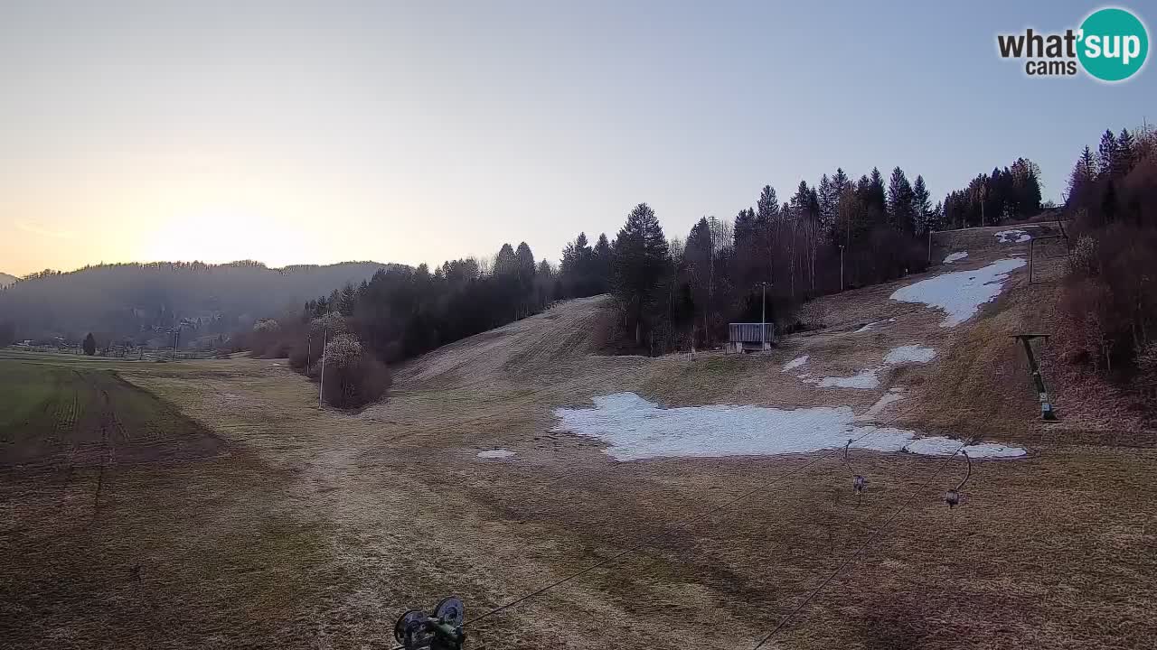 Webcam Smučišče Senožeta – Ski Resort Live View near Bohinj