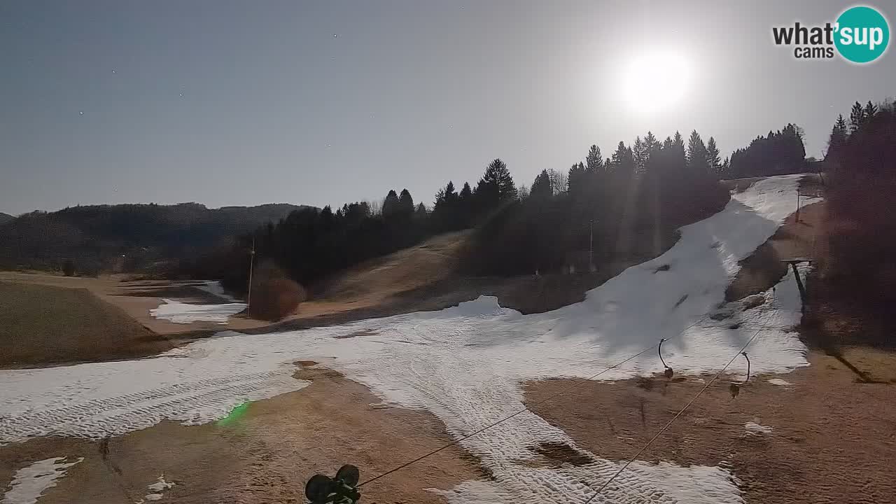 Web kamera Smučišče Senožeta – Skijalište u Srednjoj Vasi kod Bohinja