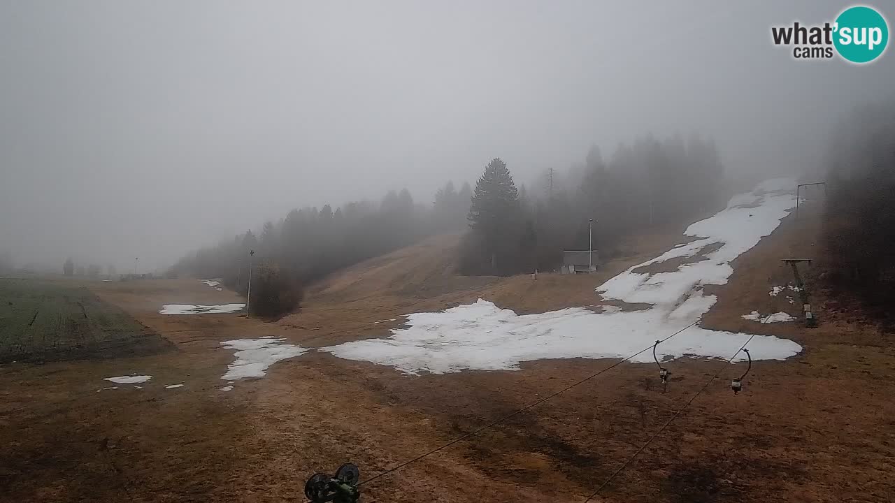 Webcam Smučišče Senožeta – Stazione sciistica a Srednja Vas vicino Bohinj
