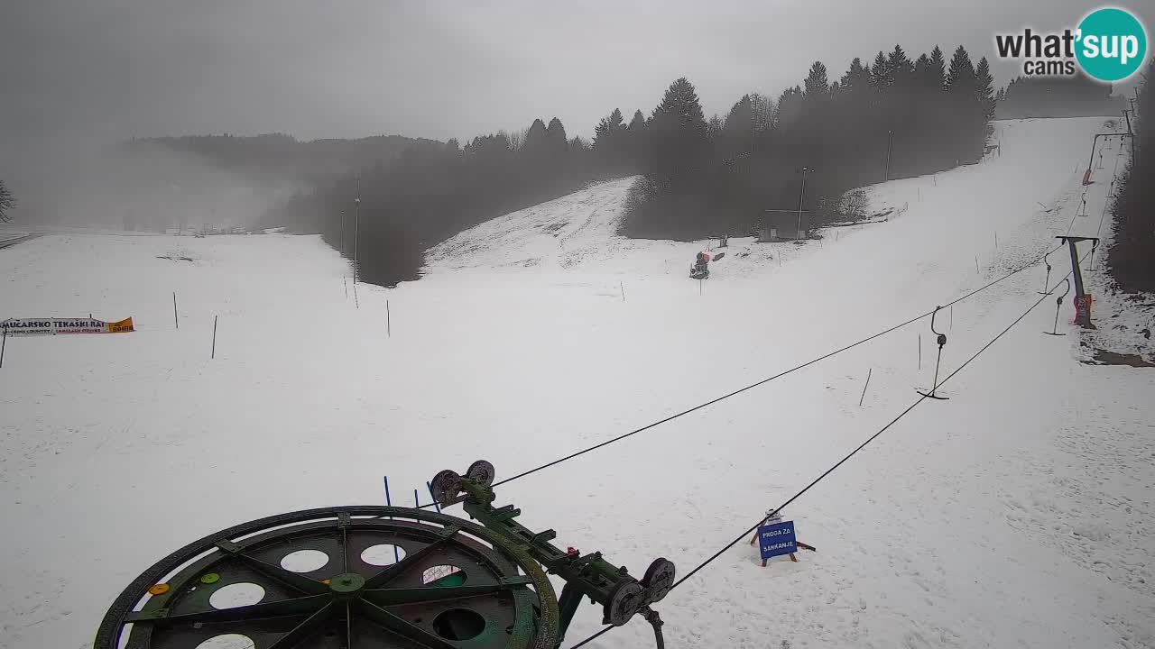 Webcam Smučišče Senožeta – Ski Resort Live View near Bohinj