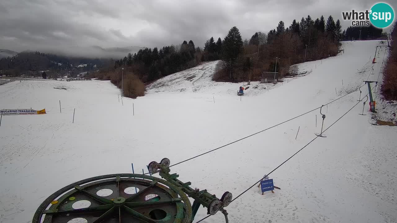 Webcam Smučišče Senožeta – Ski Resort Live View near Bohinj