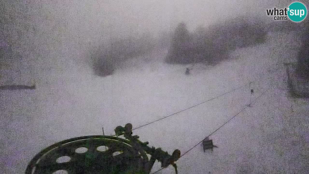 Cámara web Smučišče Senožeta – Estación de esquí en Srednja Vas cerca de Bohinj