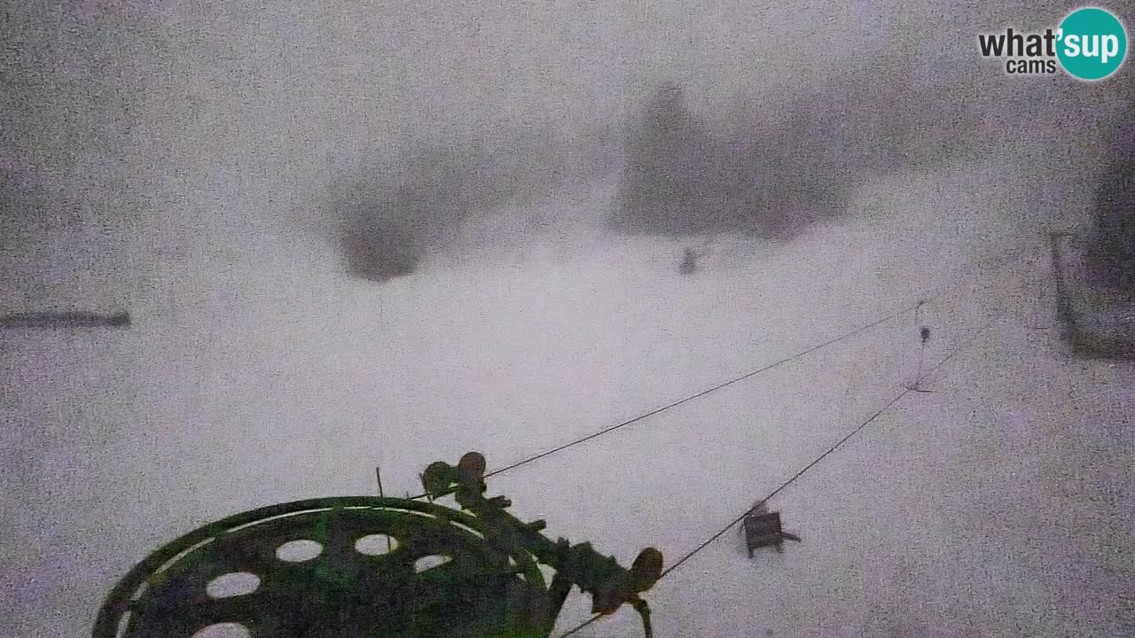 Webcam Smučišče Senožeta – Stazione sciistica a Srednja Vas vicino Bohinj