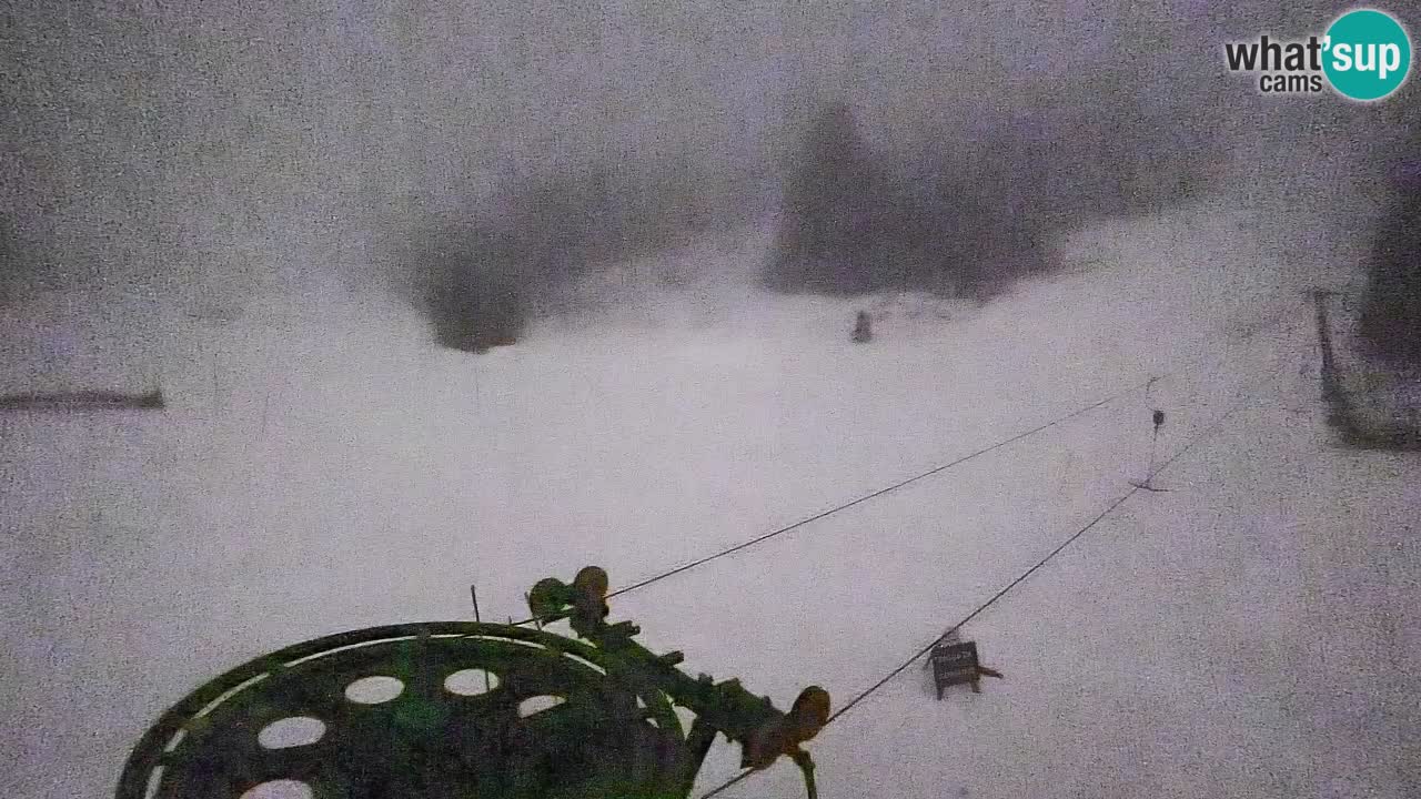 Webcam Smučišče Senožeta – Ski Resort Live View near Bohinj