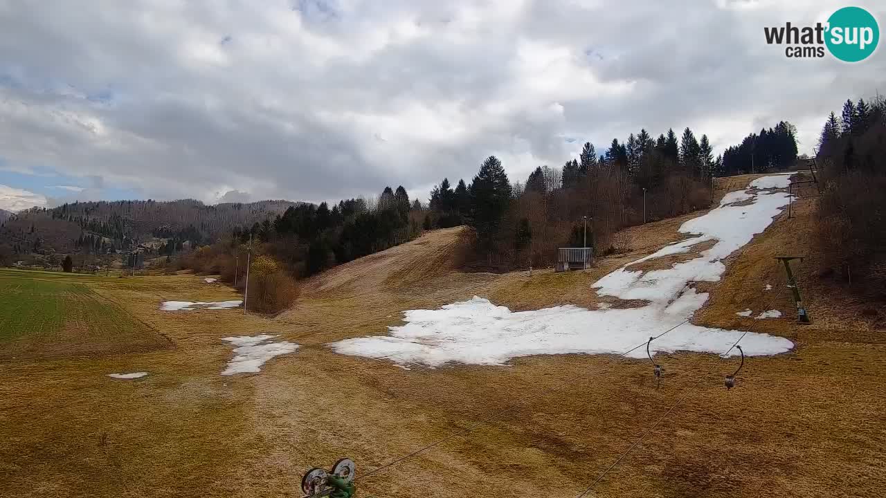 Webcam Smučišče Senožeta – Ski Resort Live View near Bohinj