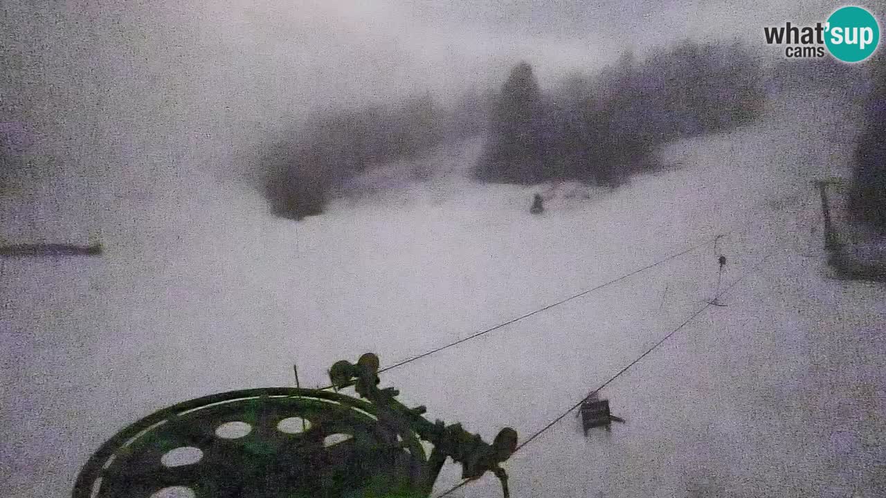 Webcam Smučišče Senožeta – Ski Resort Live View near Bohinj