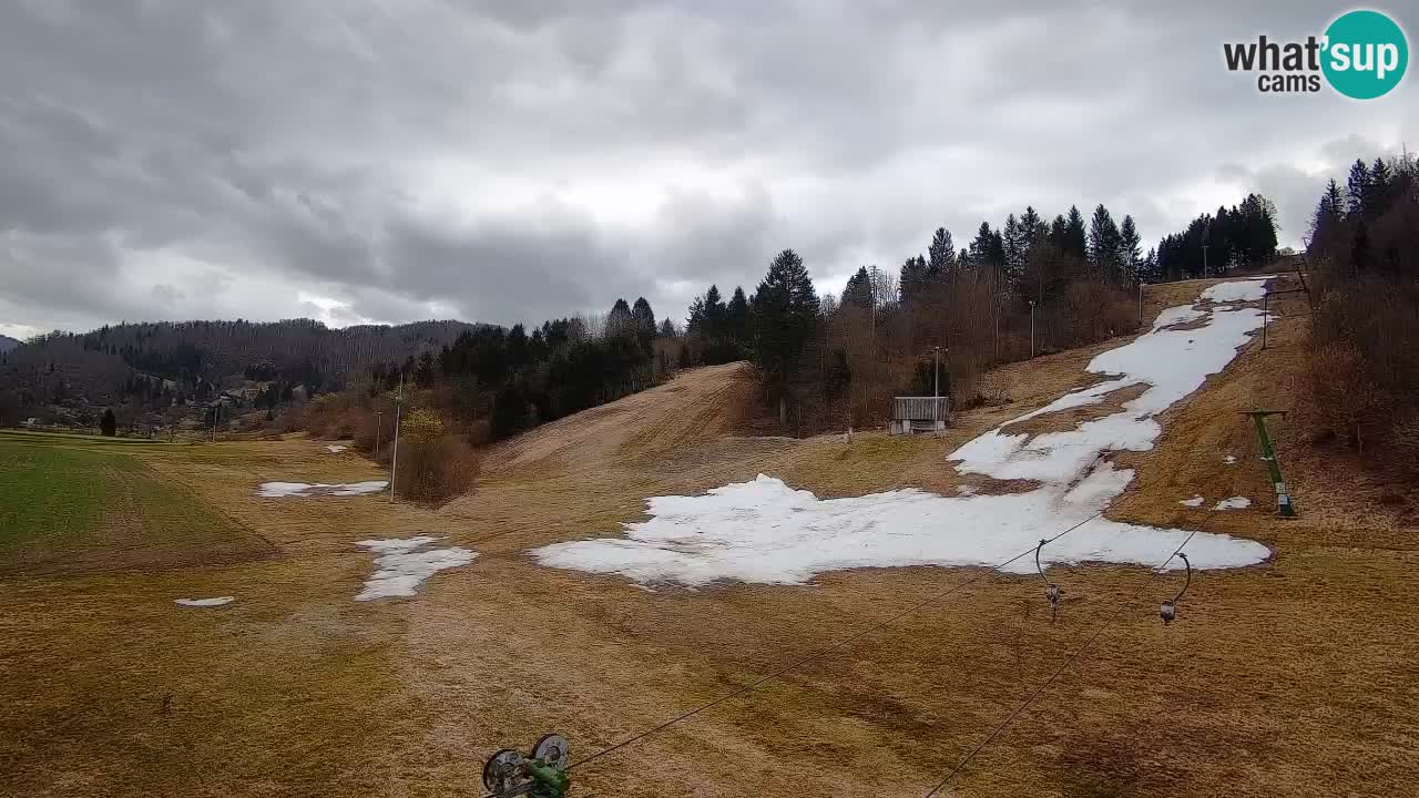 Webcam Smučišče Senožeta – Ski Resort Live View near Bohinj