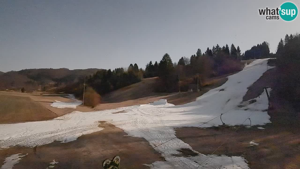 Webcam Smučišče Senožeta – Stazione sciistica a Srednja Vas vicino Bohinj