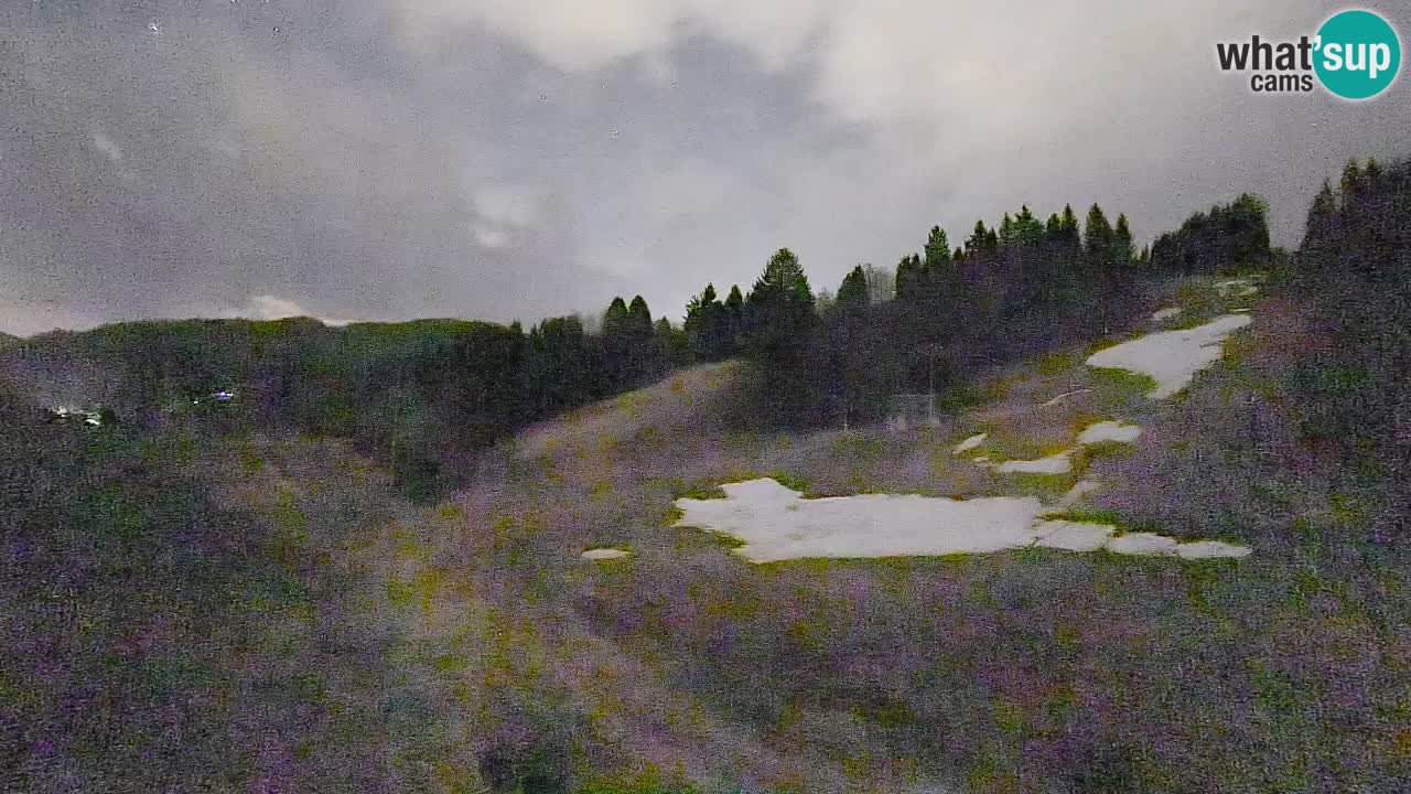 Cámara web Smučišče Senožeta – Estación de esquí en Srednja Vas cerca de Bohinj