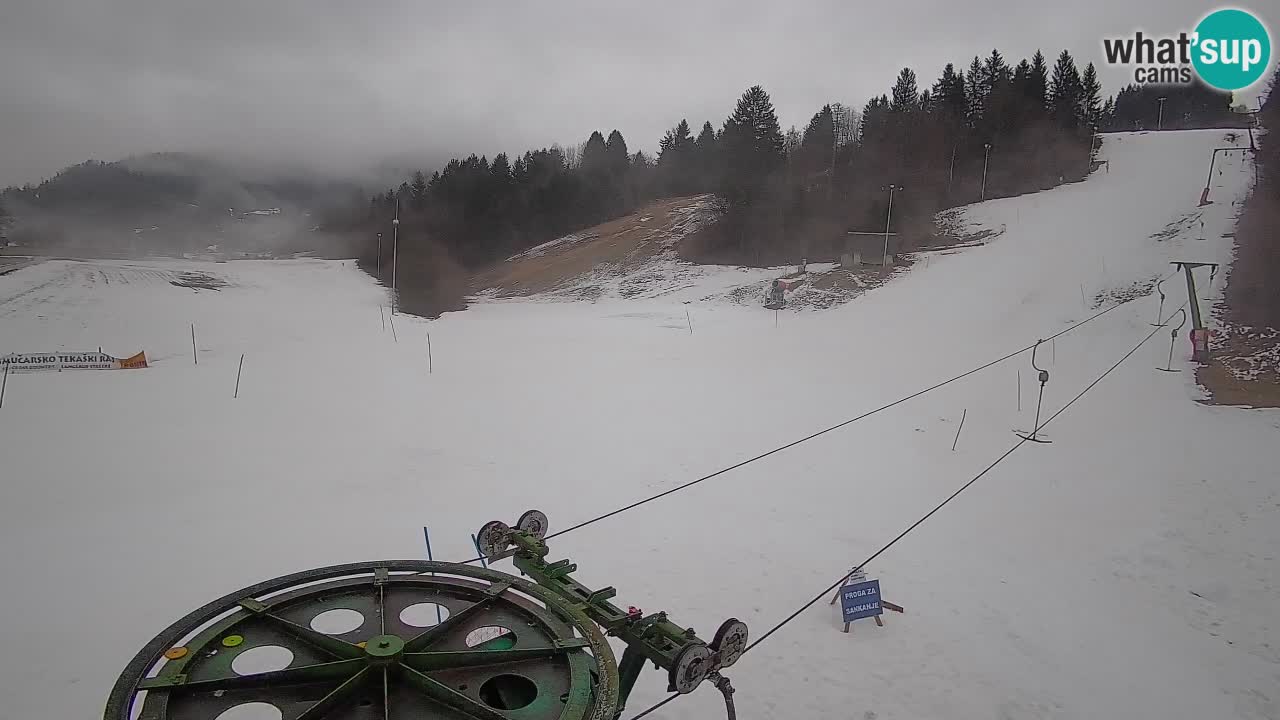 Webcam Smučišče Senožeta – Ski Resort Live View near Bohinj