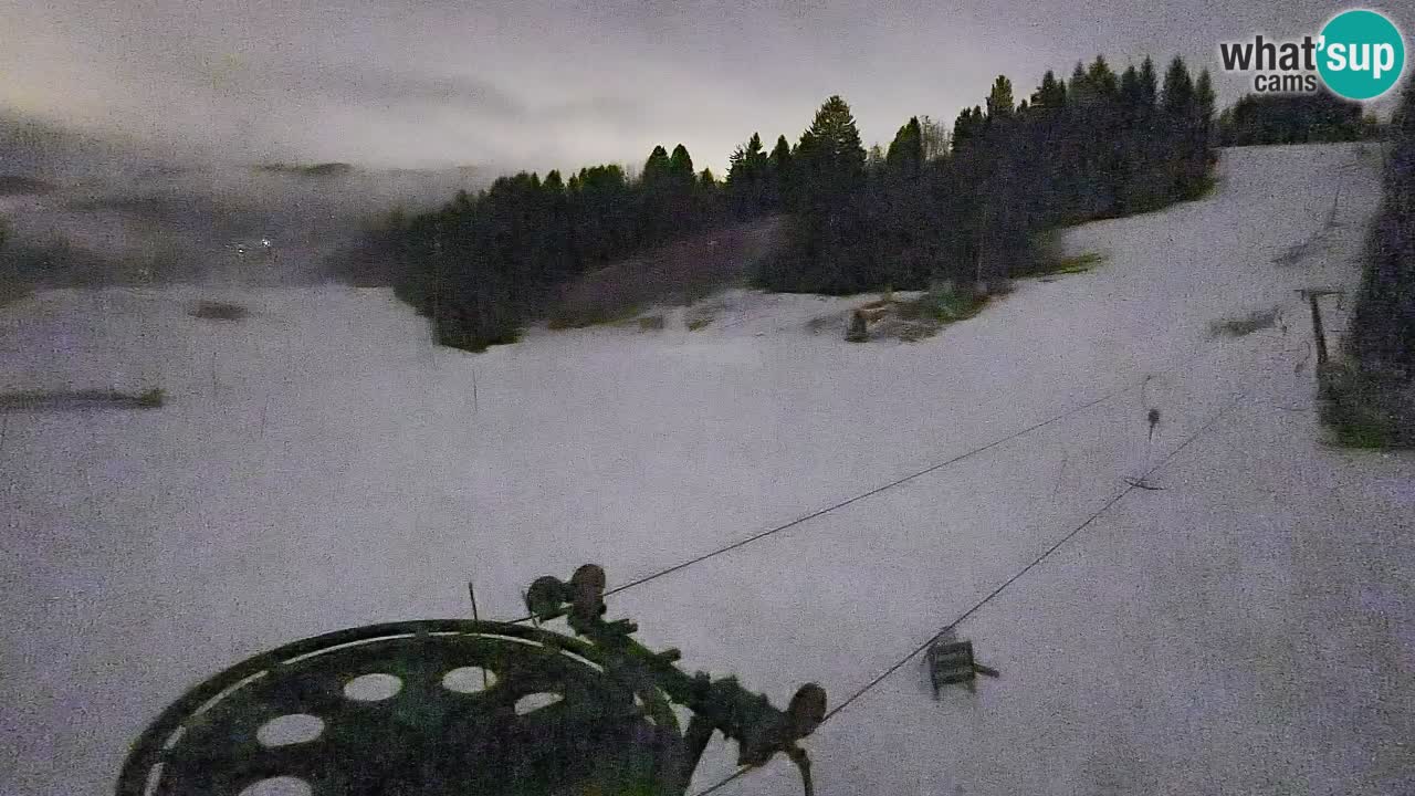 Webcam Smučišče Senožeta – Ski Resort Live View near Bohinj