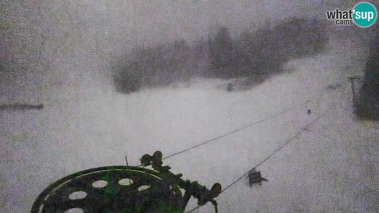 Webcam Smučišče Senožeta – Stazione sciistica a Srednja Vas vicino Bohinj