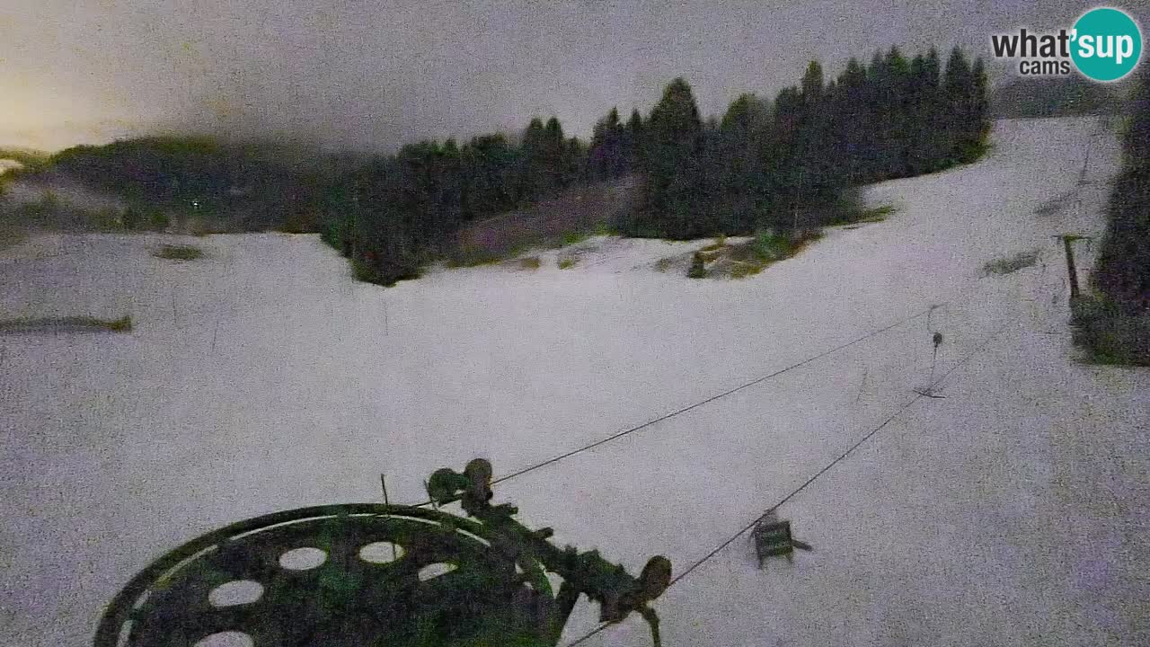 Webcam Smučišče Senožeta – Ski Resort Live View near Bohinj