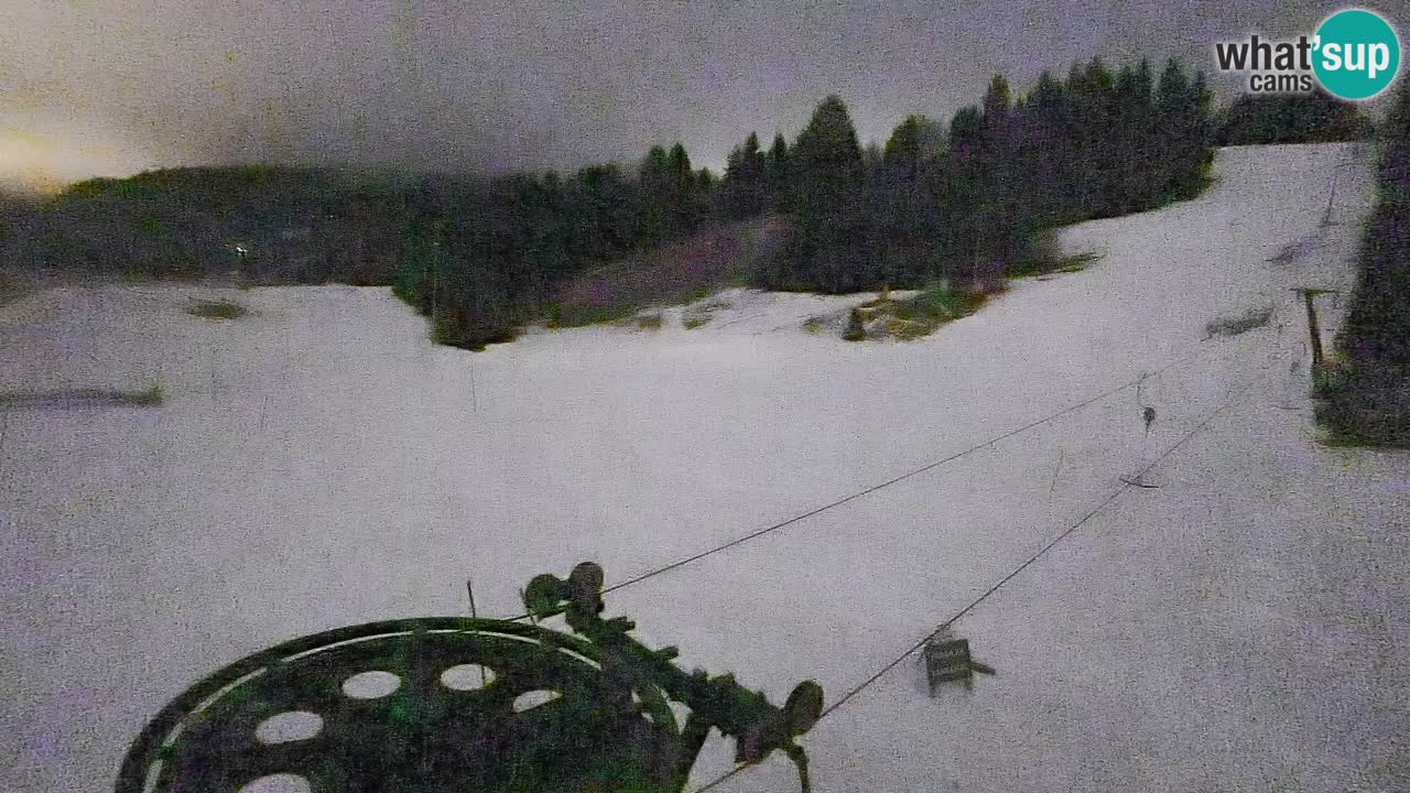 Webcam Smučišče Senožeta – Ski Resort Live View near Bohinj