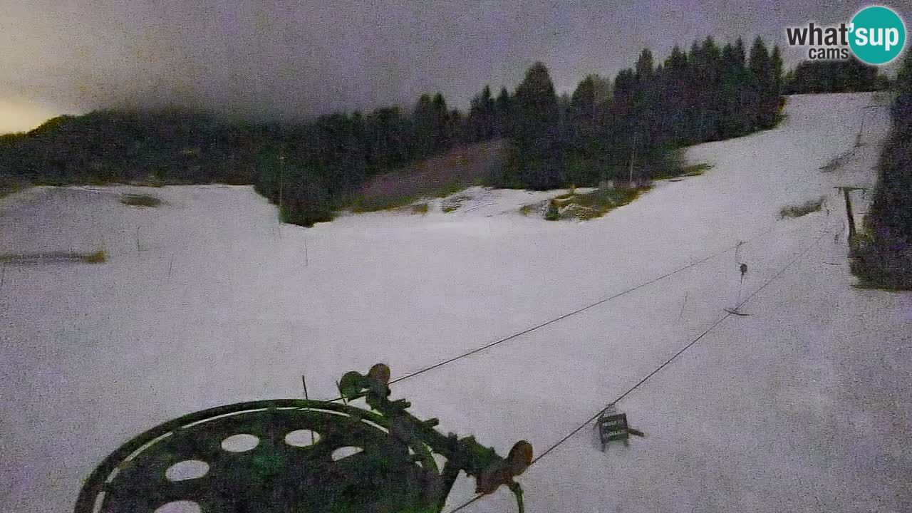 Webcam Smučišče Senožeta – Ski Resort Live View near Bohinj