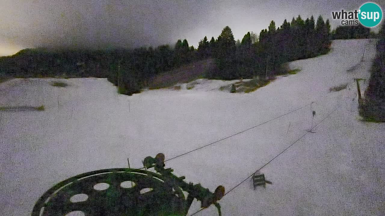 Webcam Smučišče Senožeta – Ski Resort Live View near Bohinj