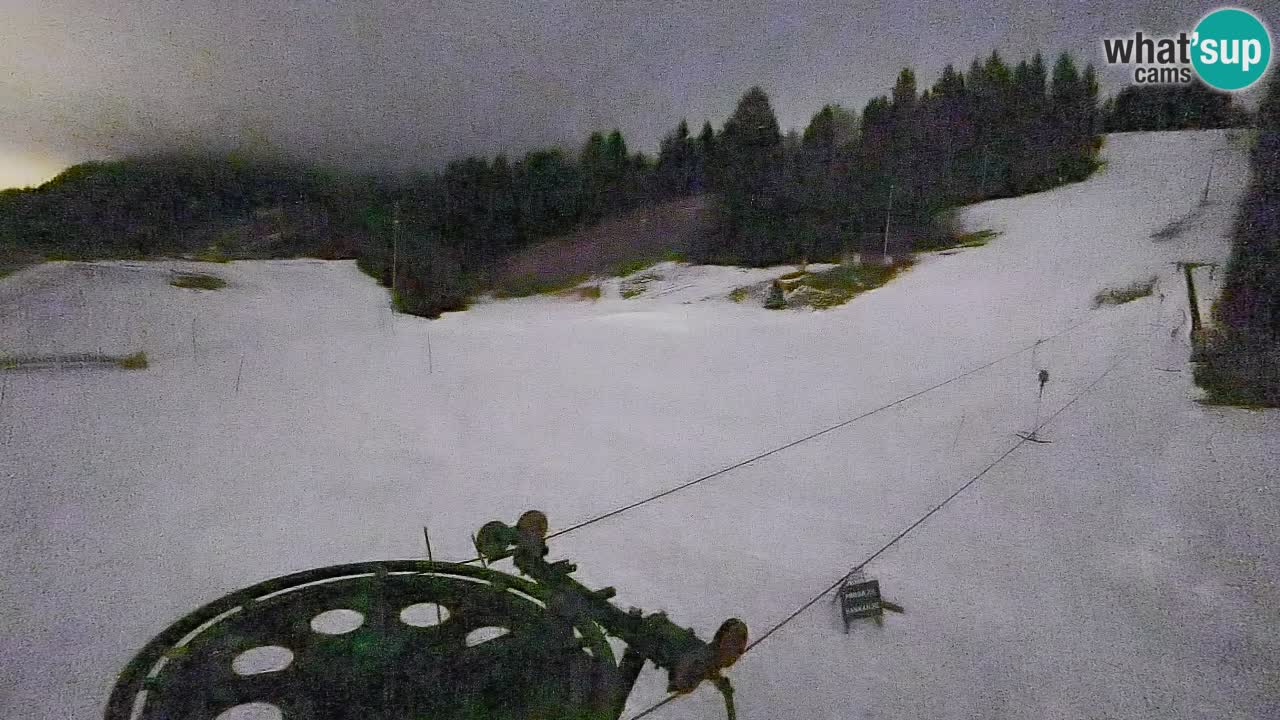 Webcam Smučišče Senožeta – Ski Resort Live View near Bohinj