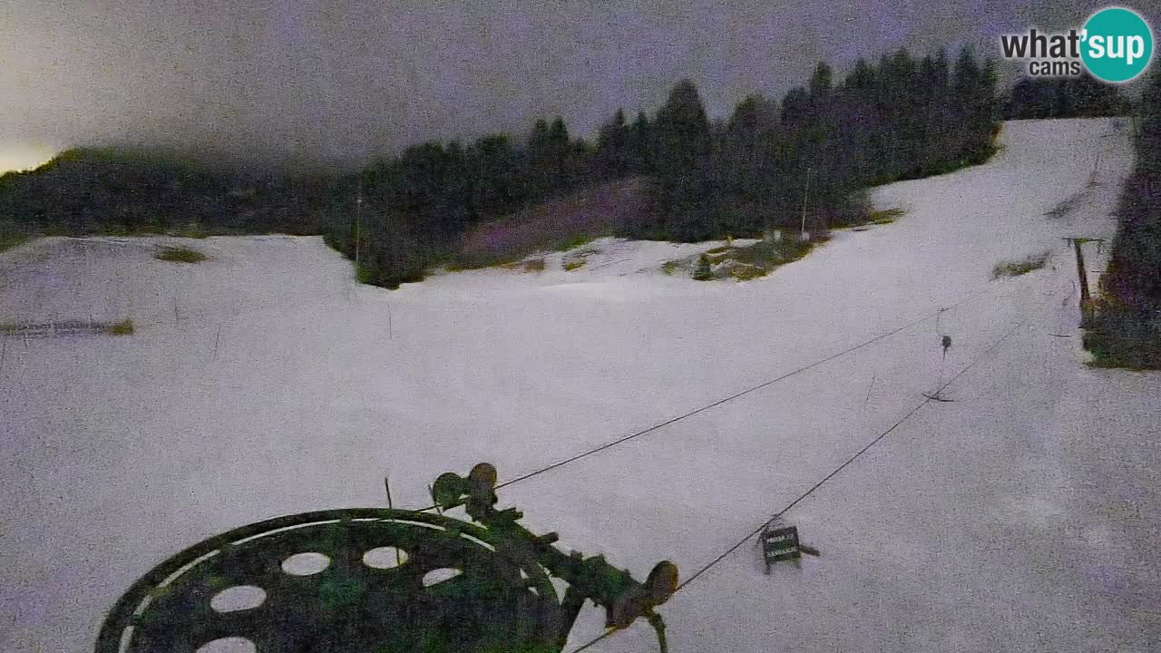 Webcam Smučišče Senožeta – Ski Resort Live View near Bohinj