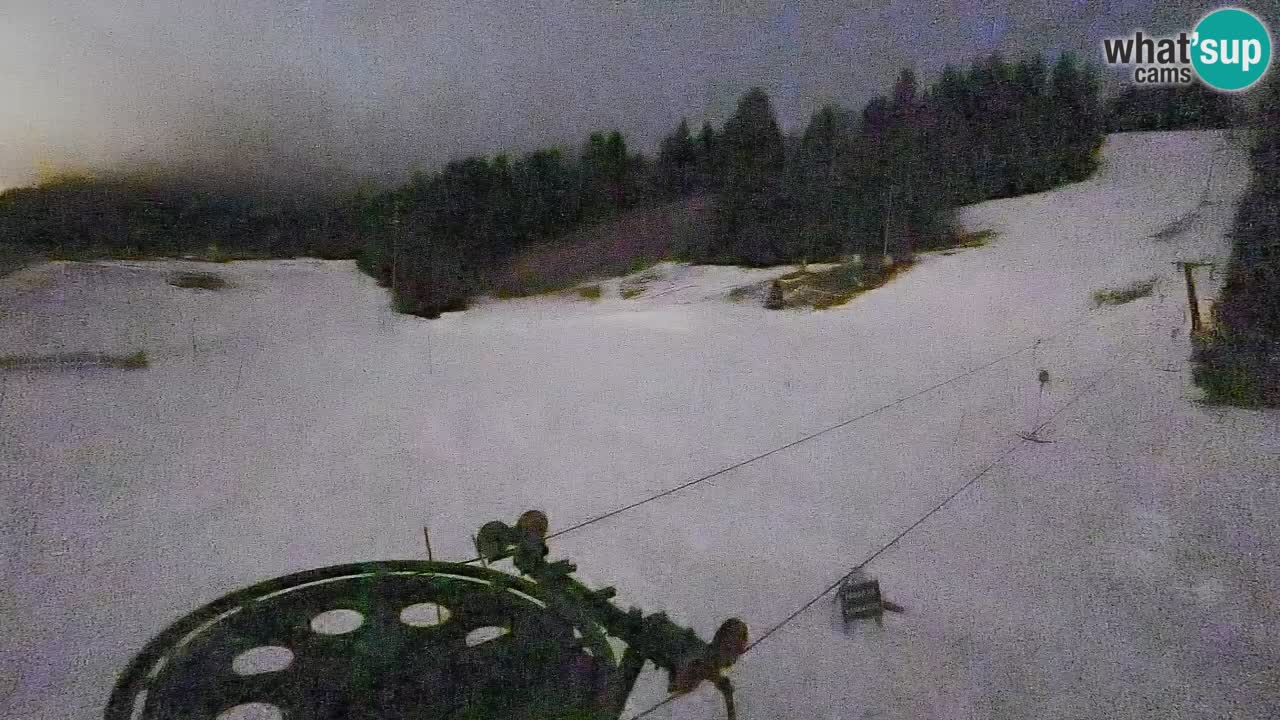 Cámara web Smučišče Senožeta – Estación de esquí en Srednja Vas cerca de Bohinj