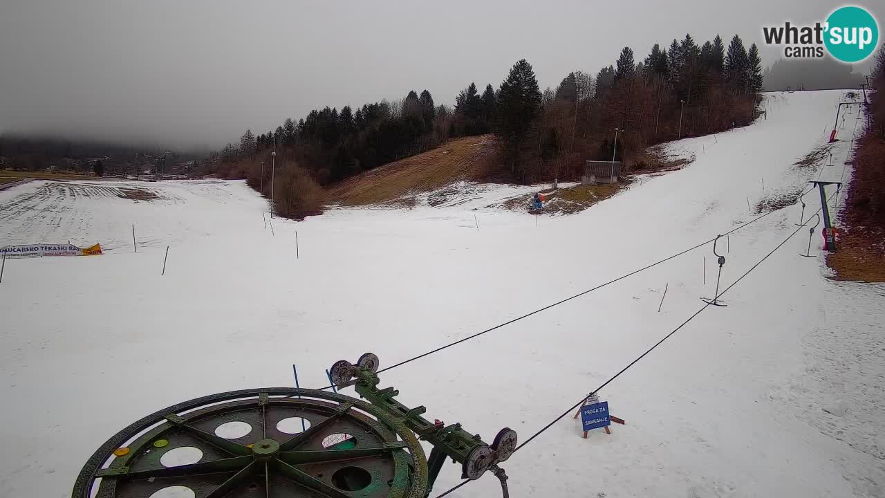 Webcam Smučišče Senožeta – Stazione sciistica a Srednja Vas vicino Bohinj