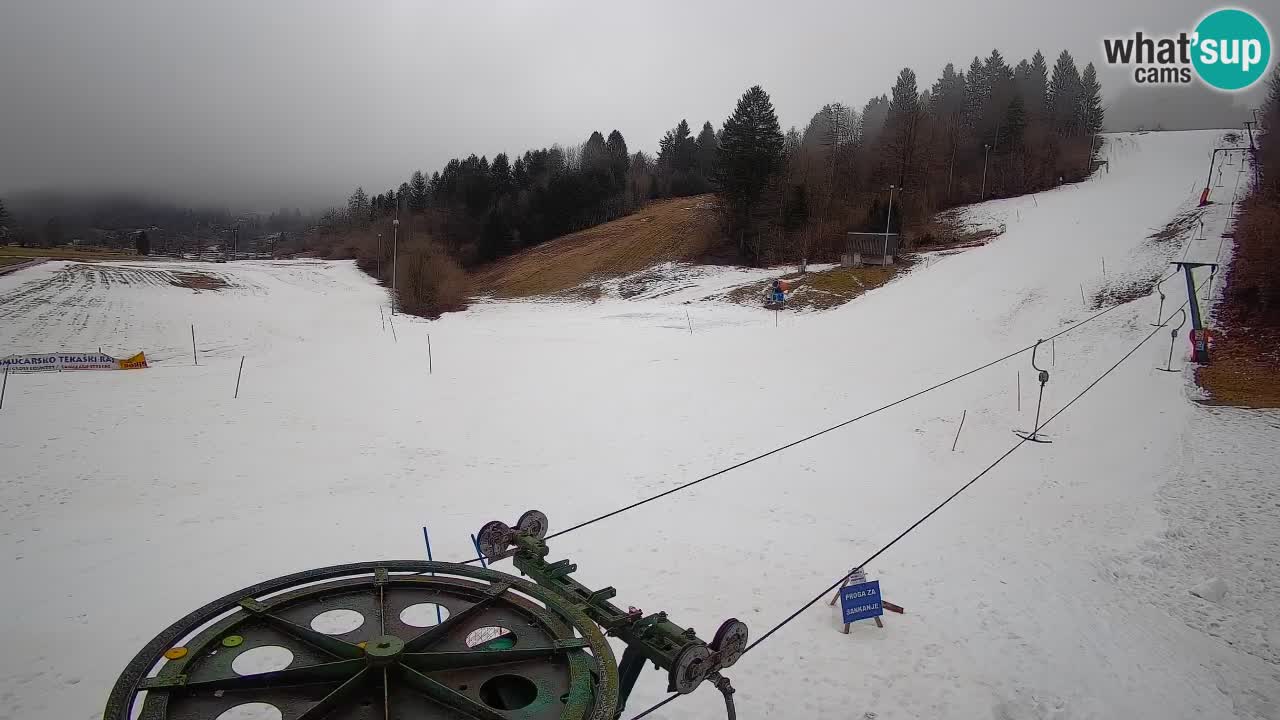 Webcam Smučišče Senožeta – Ski Resort Live View near Bohinj