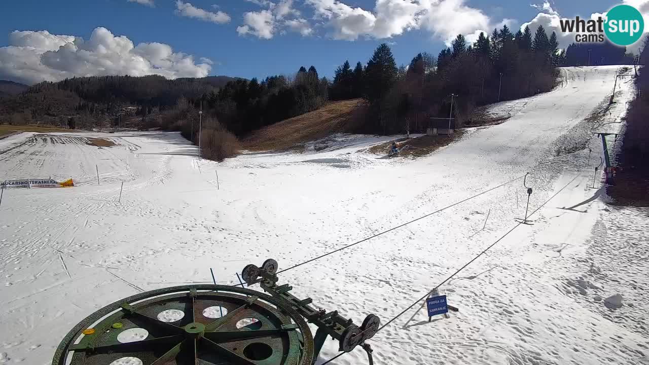 Webcam Smučišče Senožeta – Ski Resort Live View near Bohinj