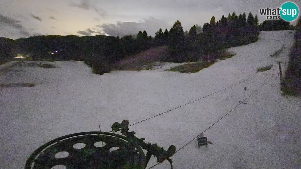 Webcam Smučišče Senožeta – Stazione sciistica a Srednja Vas vicino Bohinj