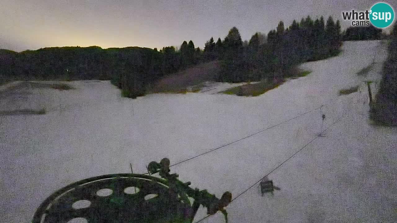 Webcam Smučišče Senožeta – Ski Resort Live View near Bohinj