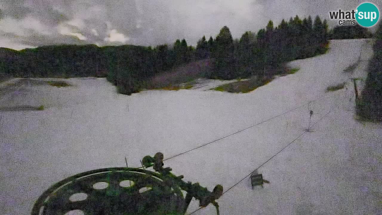 Webcam Smučišče Senožeta – Station de ski à Srednja Vas près de Bohinj