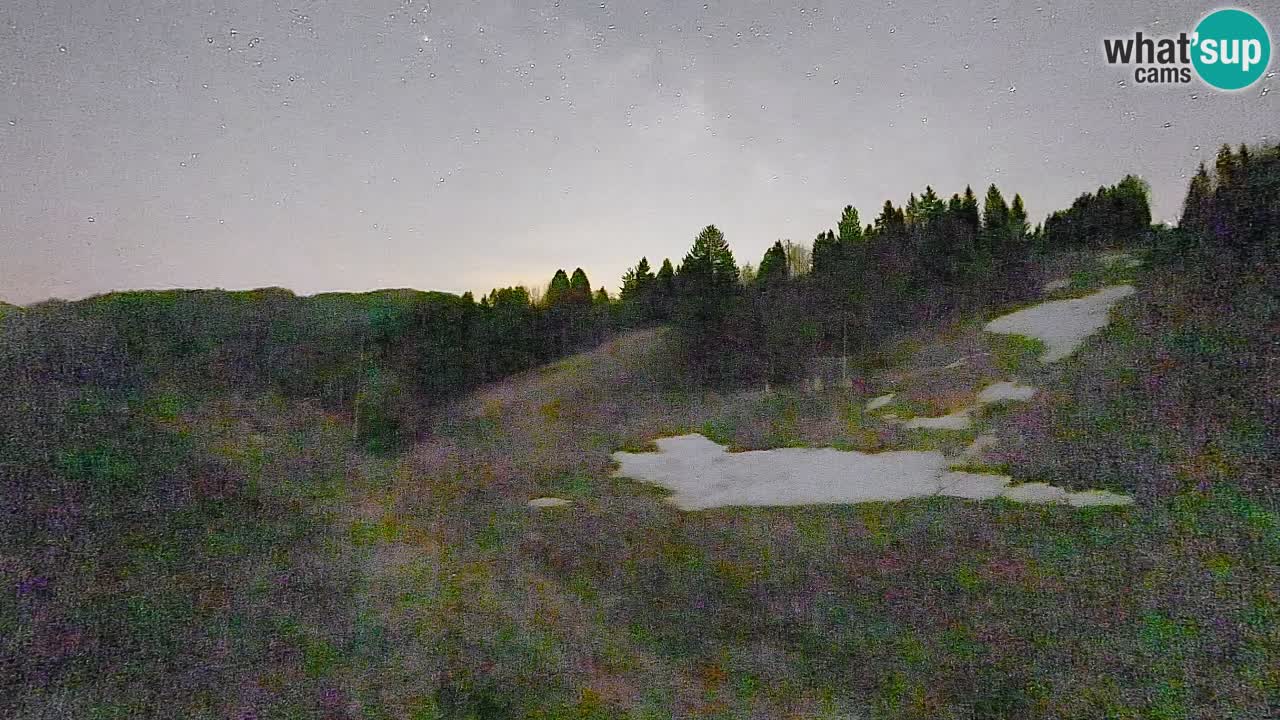 Cámara web Smučišče Senožeta – Estación de esquí en Srednja Vas cerca de Bohinj