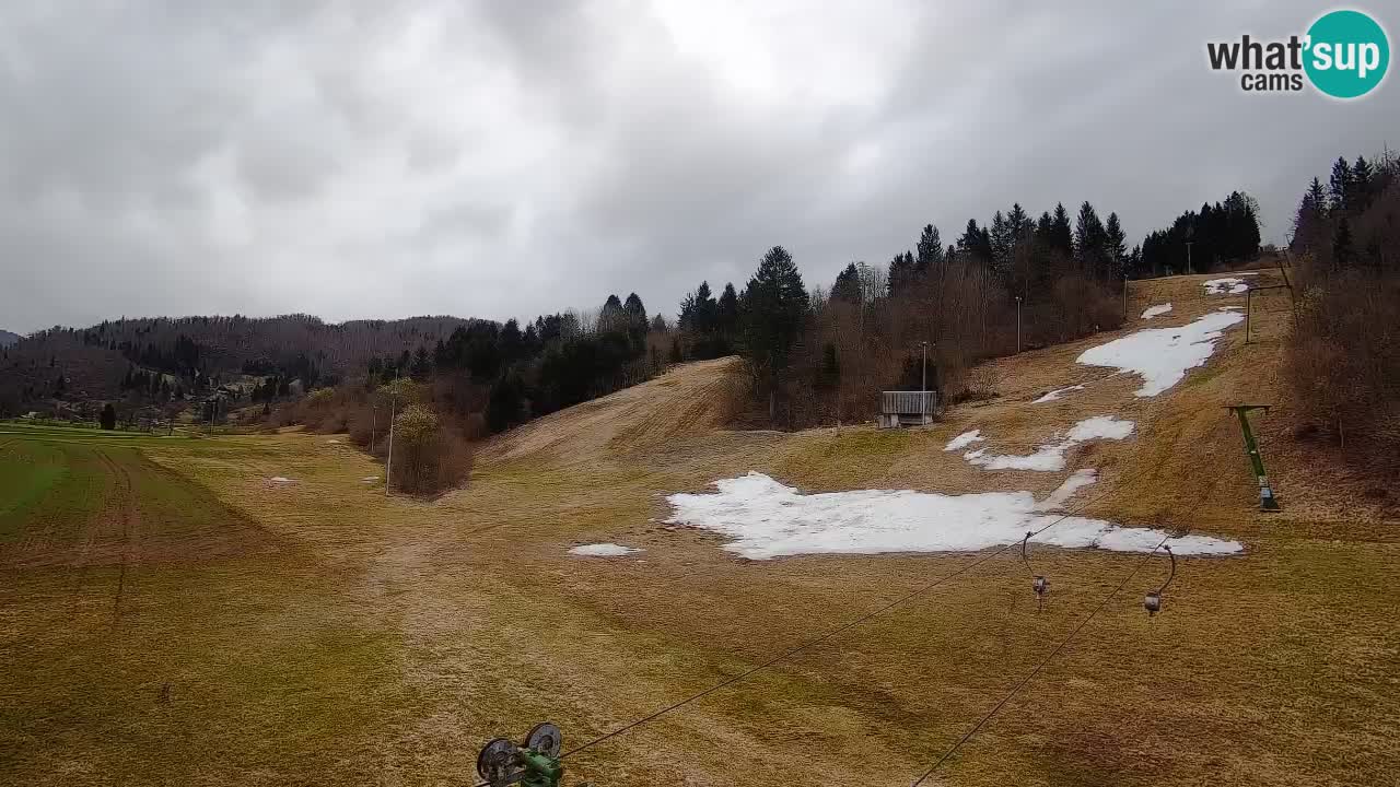 Webcam Smučišče Senožeta – Ski Resort Live View near Bohinj