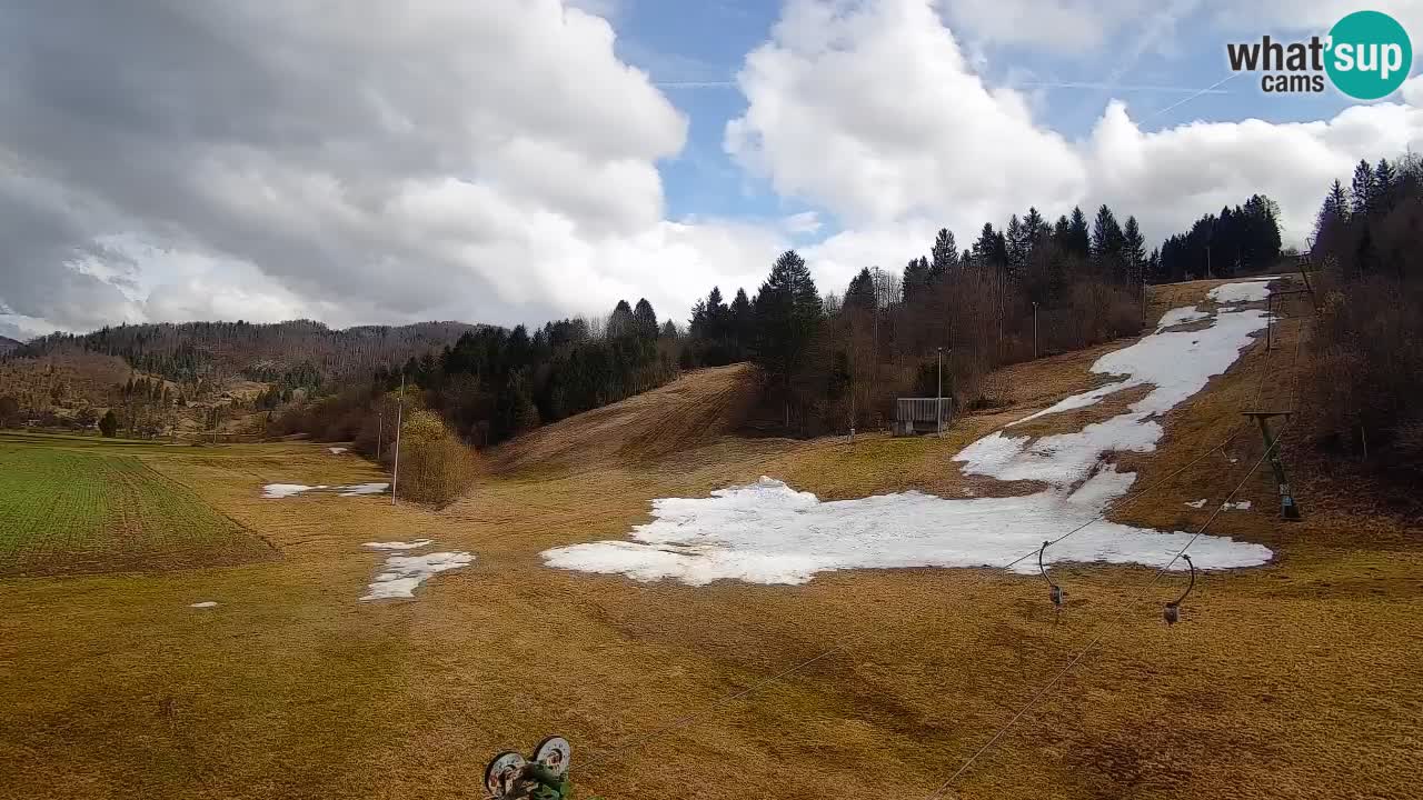 Webcam Smučišče Senožeta – Ski Resort Live View near Bohinj