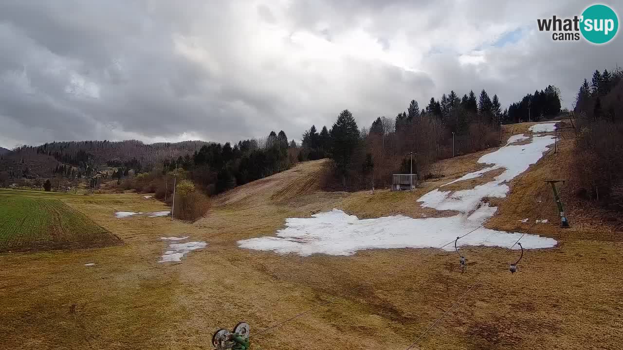 Webcam Smučišče Senožeta – Ski Resort Live View near Bohinj