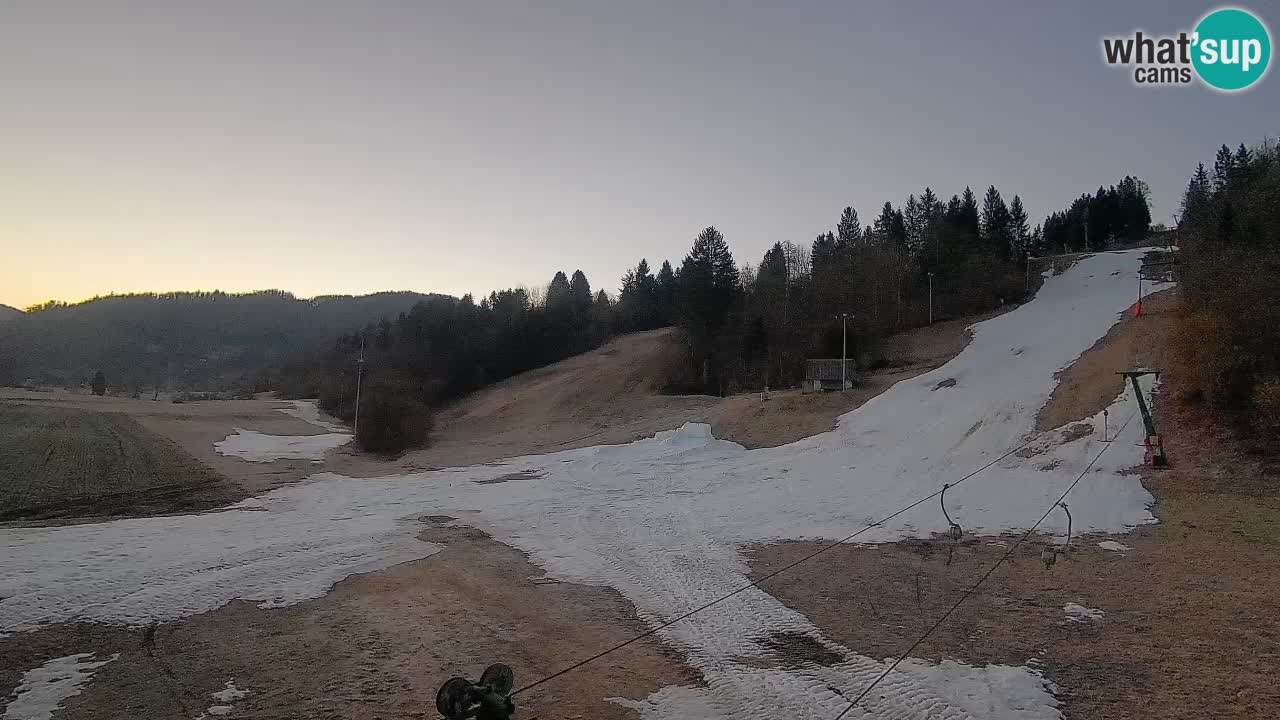 Webcam Smučišče Senožeta – Stazione sciistica a Srednja Vas vicino Bohinj