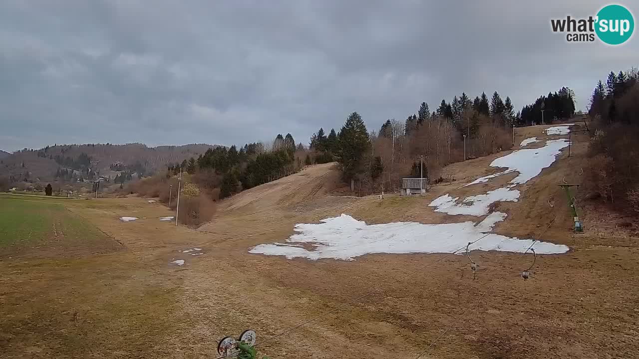 Webcam Smučišče Senožeta – Stazione sciistica a Srednja Vas vicino Bohinj