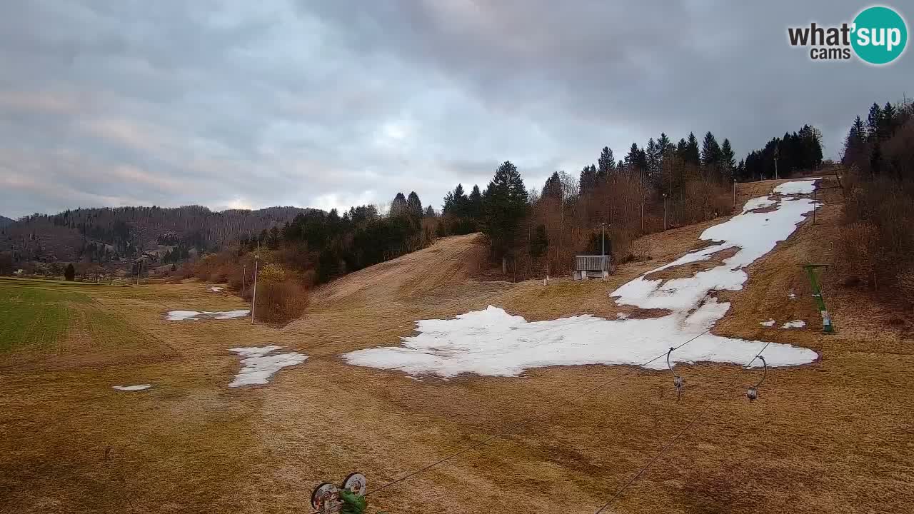 Webcam Smučišče Senožeta – Ski Resort Live View near Bohinj