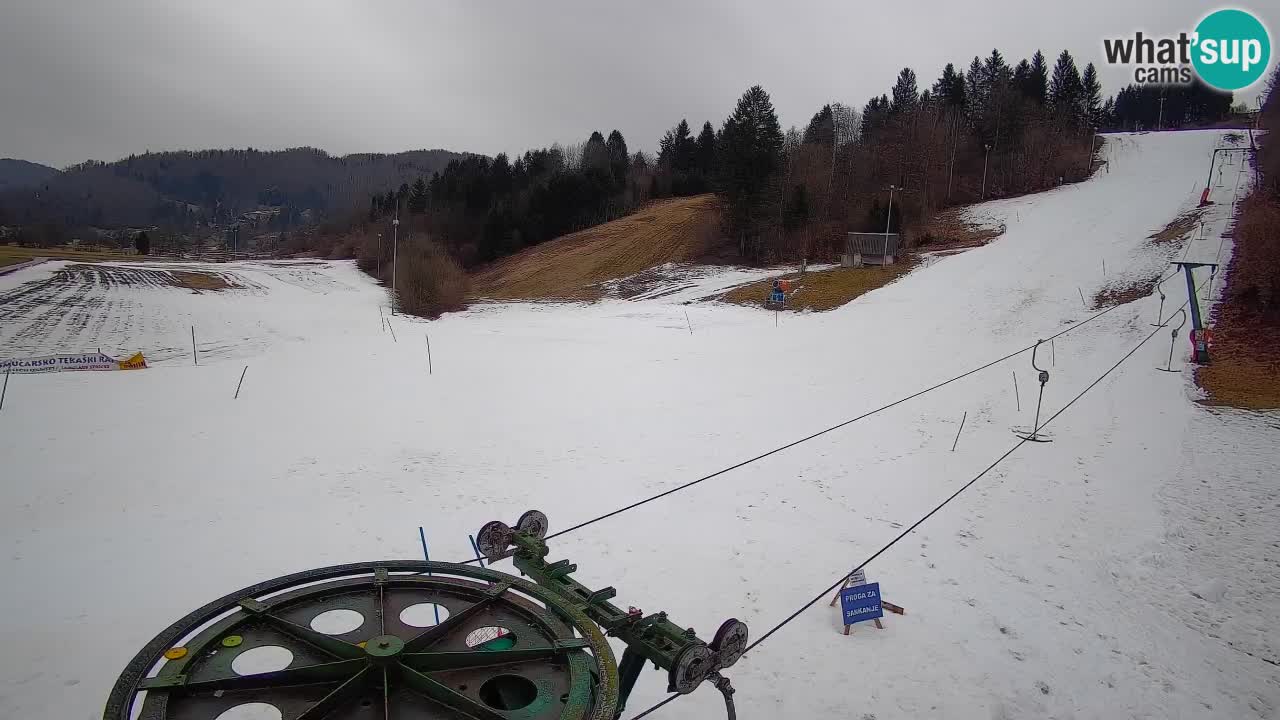 Webcam Smučišče Senožeta – Ski Resort Live View near Bohinj