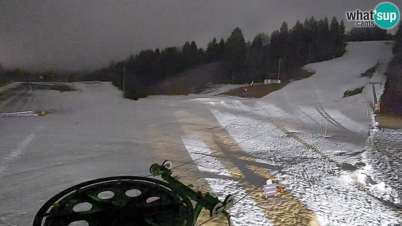 Webcam Smučišče Senožeta – Stazione sciistica a Srednja Vas vicino Bohinj