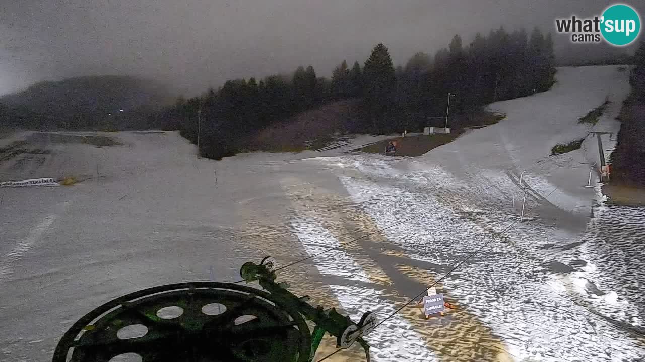Webcam Smučišče Senožeta – Ski Resort Live View near Bohinj