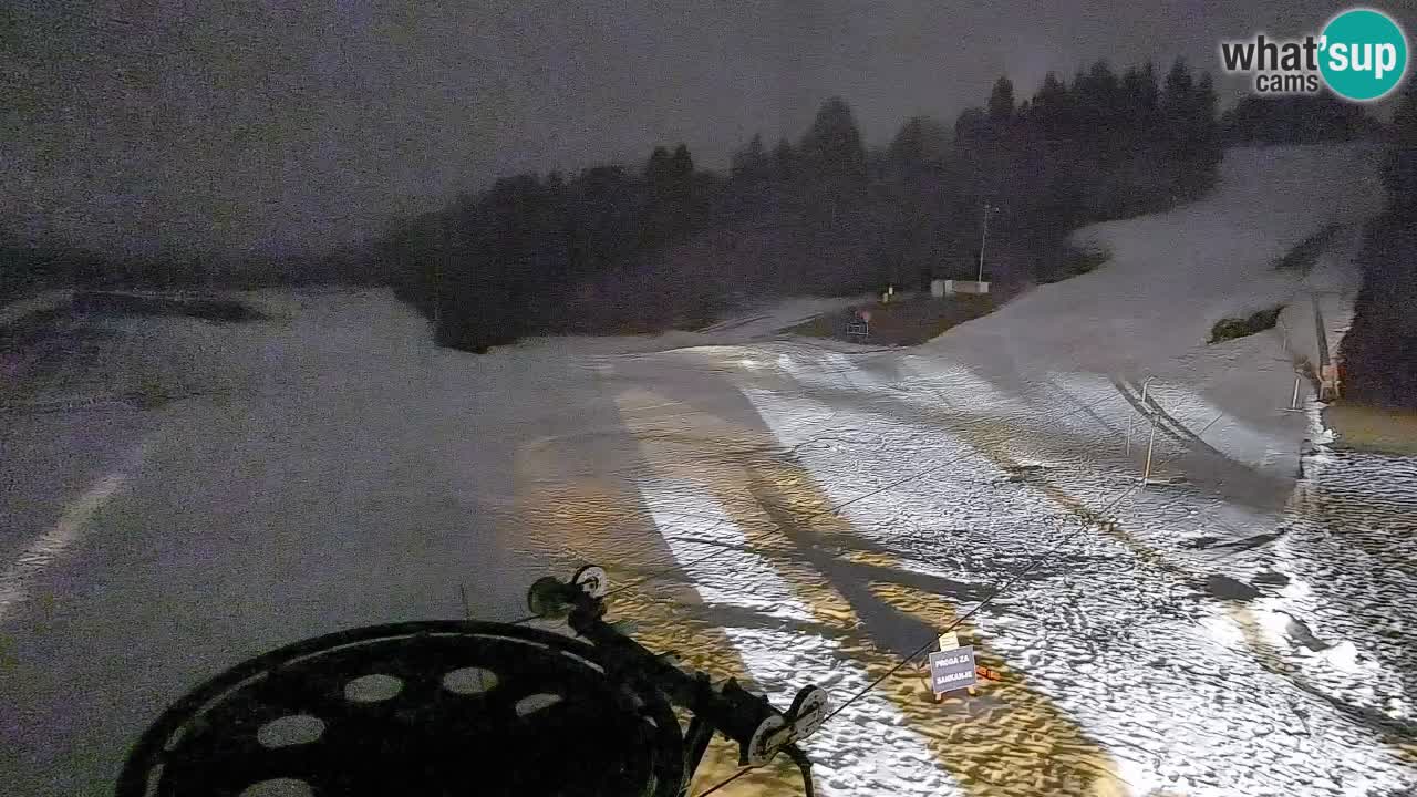 Web kamera Smučišče Senožeta – Skijalište u Srednjoj Vasi kod Bohinja