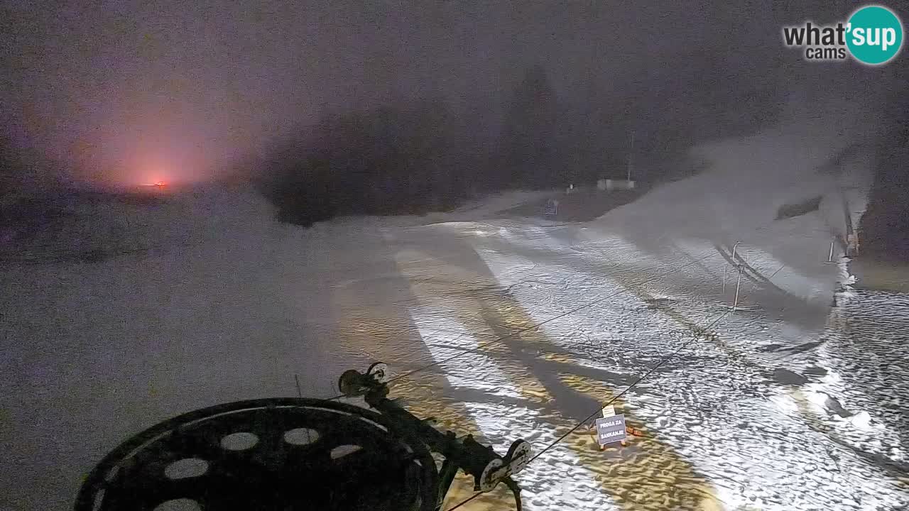 Webcam Smučišče Senožeta – Ski Resort Live View near Bohinj
