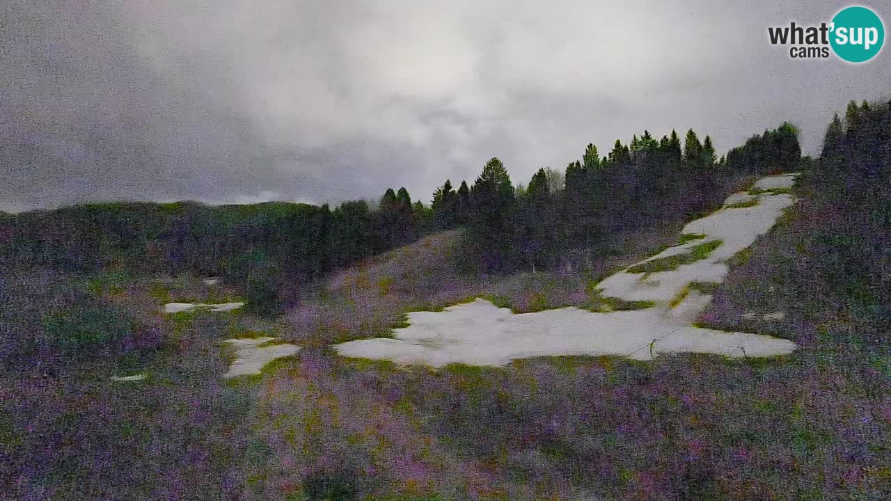 Webcam Smučišče Senožeta – Station de ski à Srednja Vas près de Bohinj